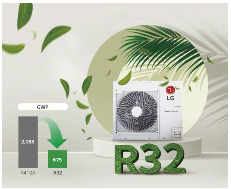 Máy lạnh âm trần LG ZTNQ18GPLA0 tiết kiệm điện năng