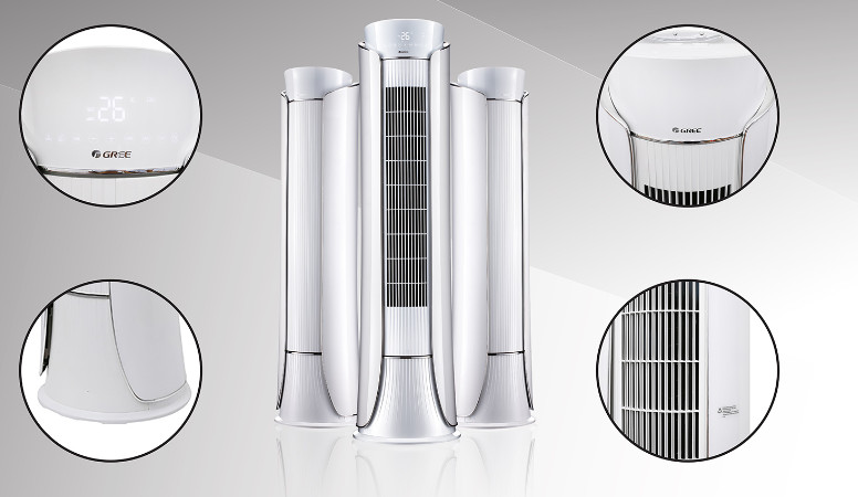Máy Lạnh Tủ Đứng I-Crown 2 Chiều Gree GVH24AK-K3DNC6A (2.5 HP)