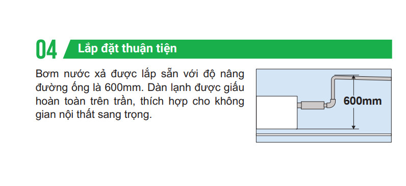 Máy lạnh giấu trần ống gió Mitsubishi Heavy FDUM71VF1/FDC71VNP (3.0Hp, inverter)