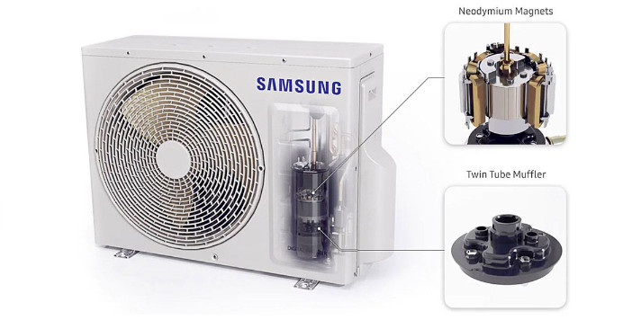 Máy lạnh Samsung Wind-Free AR10TYGCDWKNSV (1.0Hp, Inverter) 