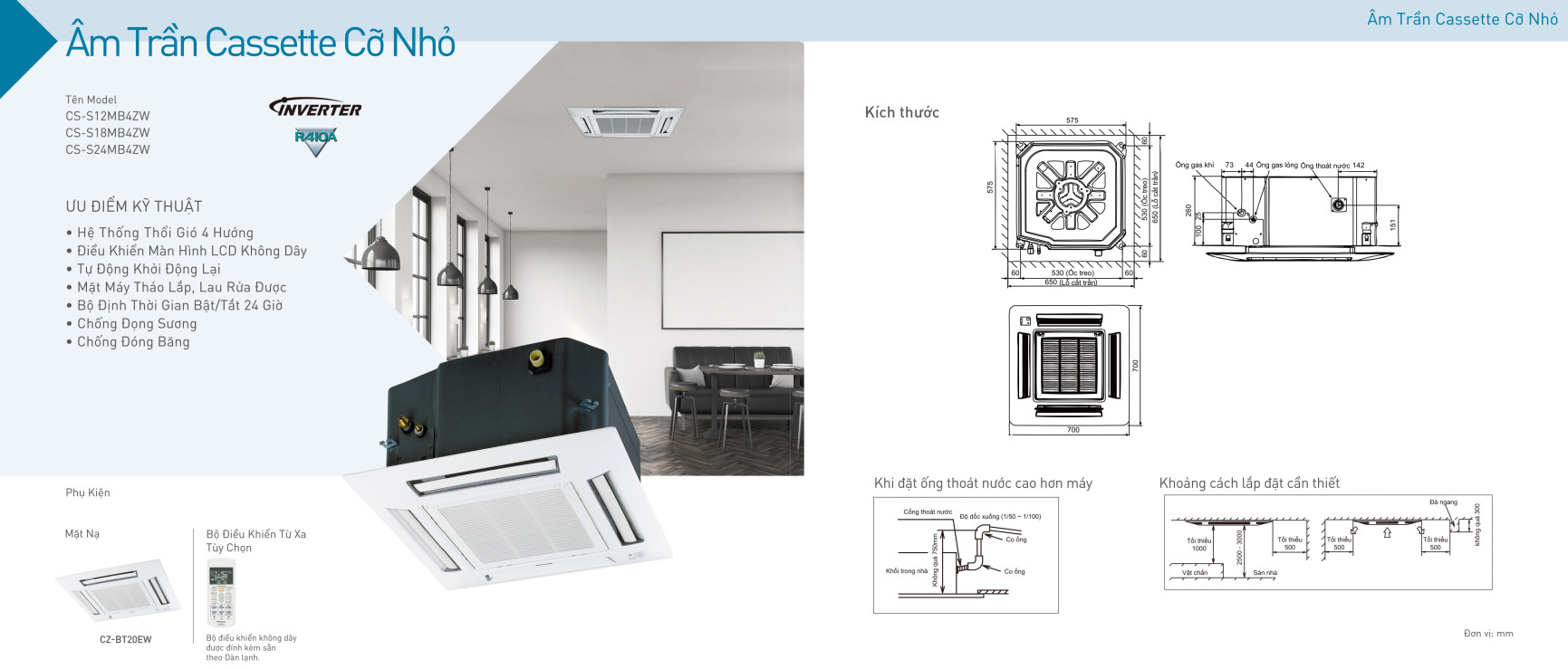 am tran cassette co nho