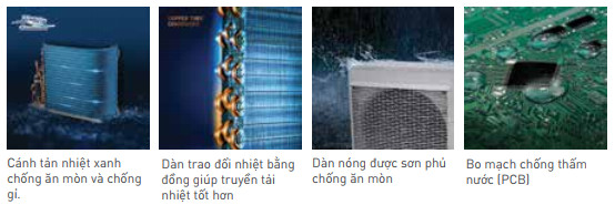 dàn nóng Multi Panasonic có độ bền cao