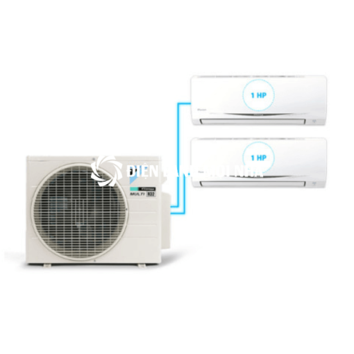 Hệ thống máy lạnh Daikin Multi S inverter 2.5 HP - 1 dàn nóng MKC50RVMV 2 dàn lạnh CTKC25RVMV+CTKC35RVMV