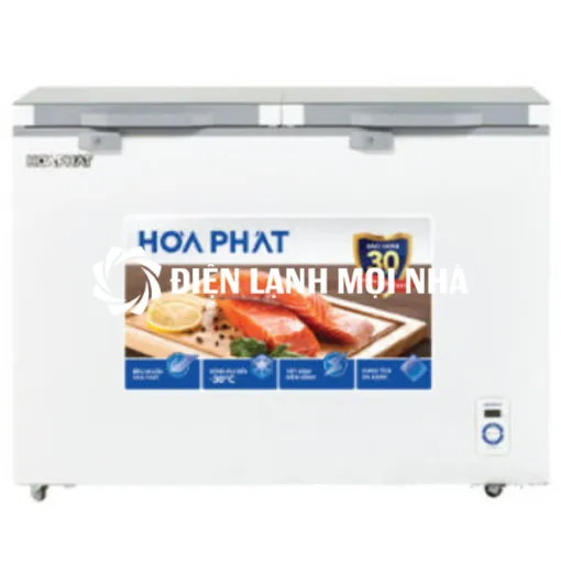 Tủ đông Hoà Phá HPF AD6352.T1 mặt kính