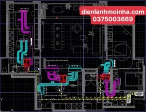 Cung cấp và thi công hệ thống Multi giấu trần nối ống gió Daikin tai quan 2