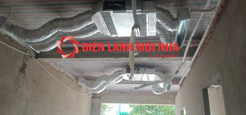 Lắp đặt máy lạnh giấu trần nối ống gió chuyên nghiệp tại Hồ Chí Minh