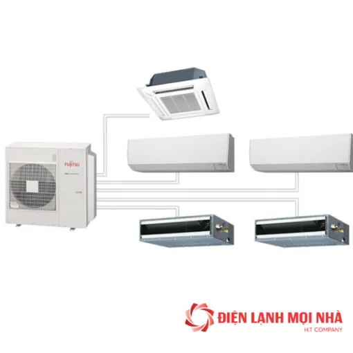 Dàn nóng máy lạnh Multi Fujitsu Inverter 5.0 HP AOYG45LBLA6