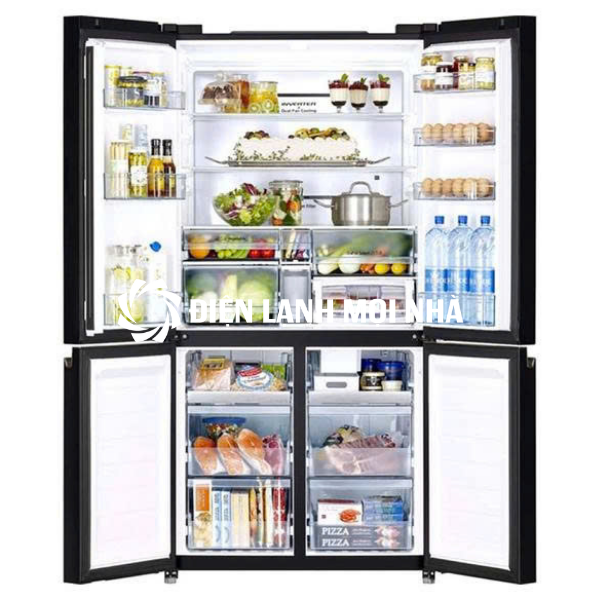 Tủ lạnh Hitachi InverterR-WB640VGV0X(MGW)